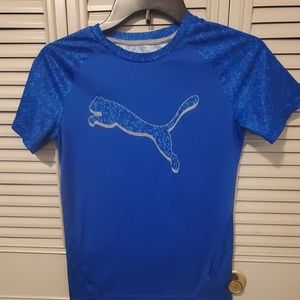 Puma short sleeve Tee 100% Polyester